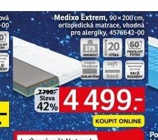 Medixo Extrem, 90x200 cm, ortopedická matrace