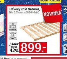 Latkový rošt Natural, 90x200 cm