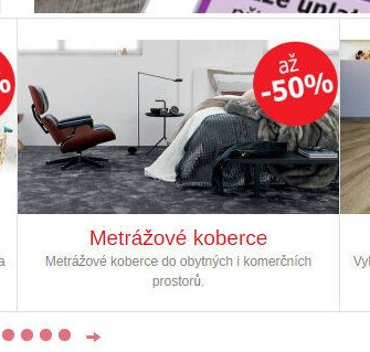 Metrážové koberce