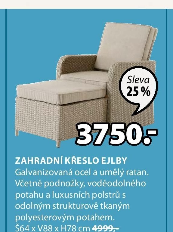 ZAHRADNÍ KŘESLO EJLBY