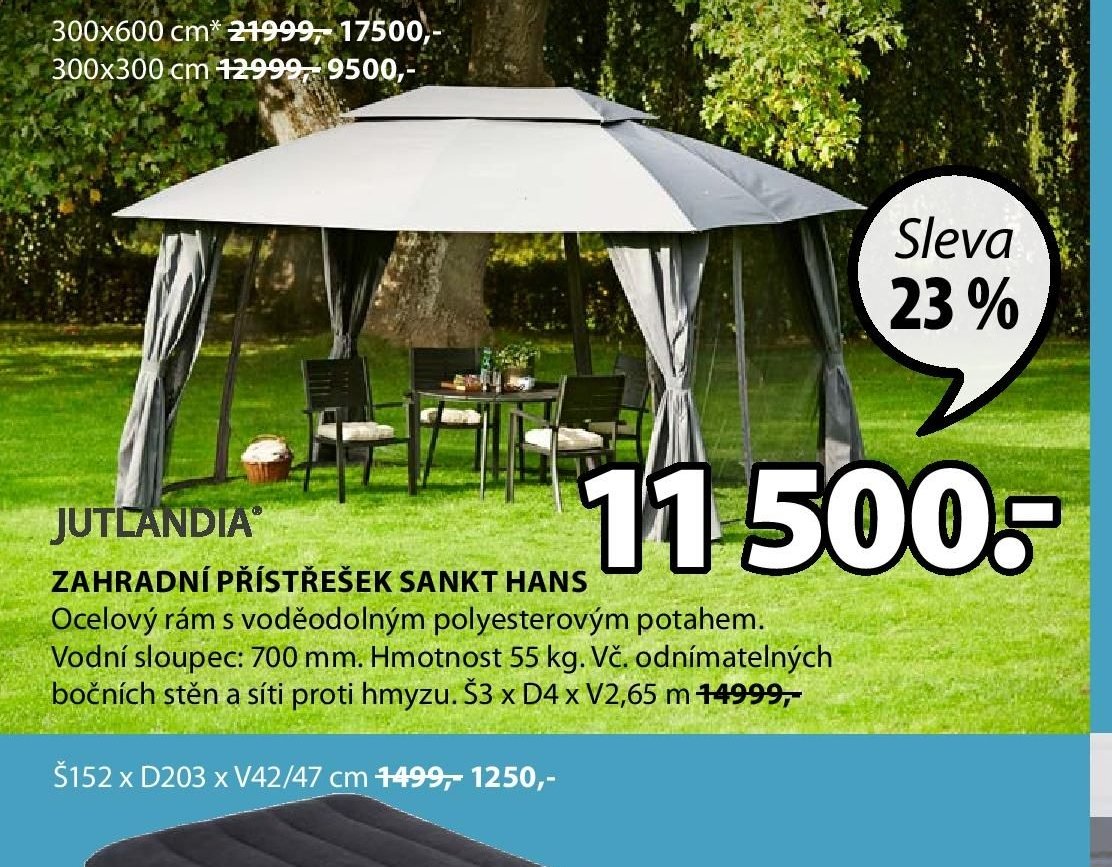 ZAHRADNÍ PŘÍSTŘEŠEK SANKT HANS