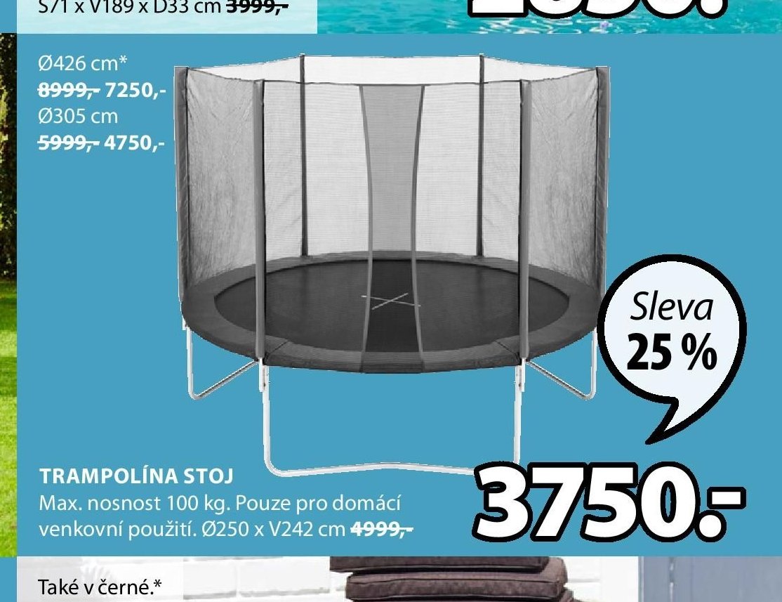 TRAMPOLÍNA STOJ