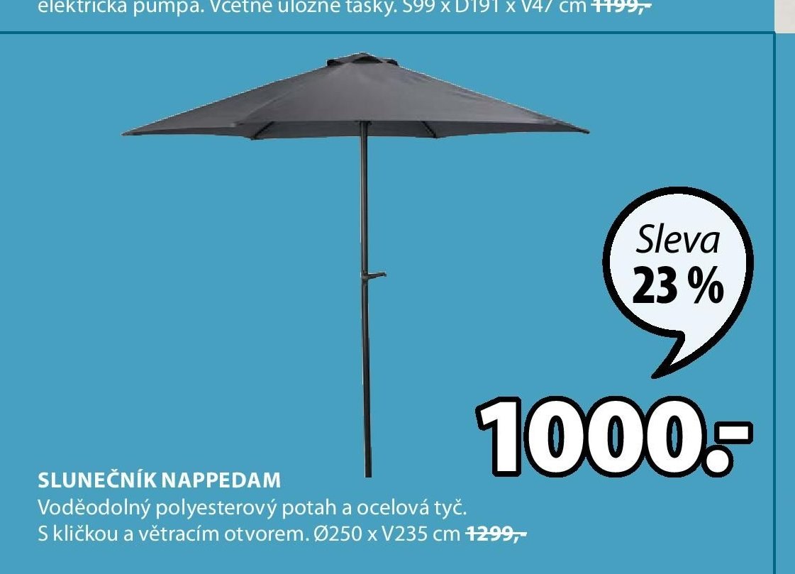 SLUNEČNÍK NAPPEDAM