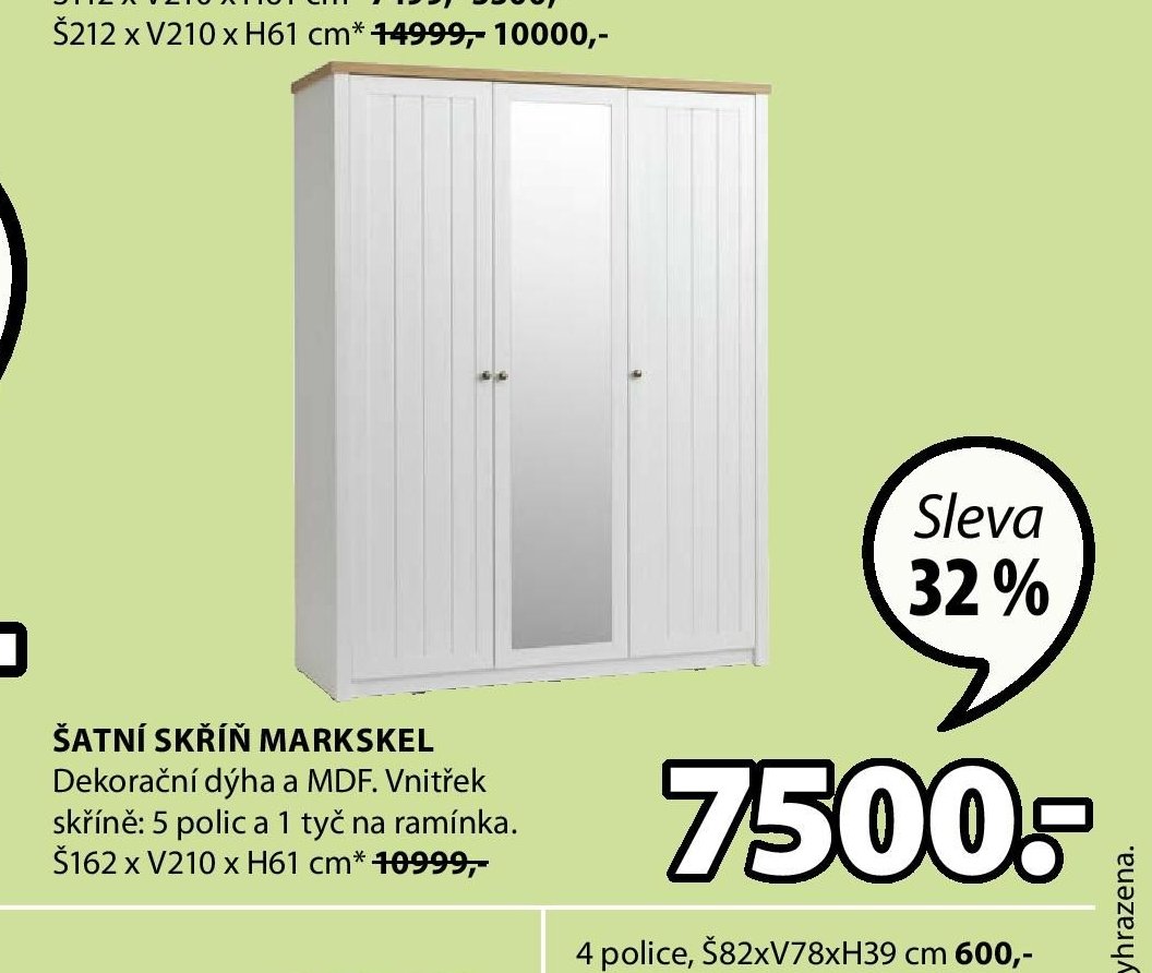 ŠATNÍ SKŘÍŇ MARSKEL