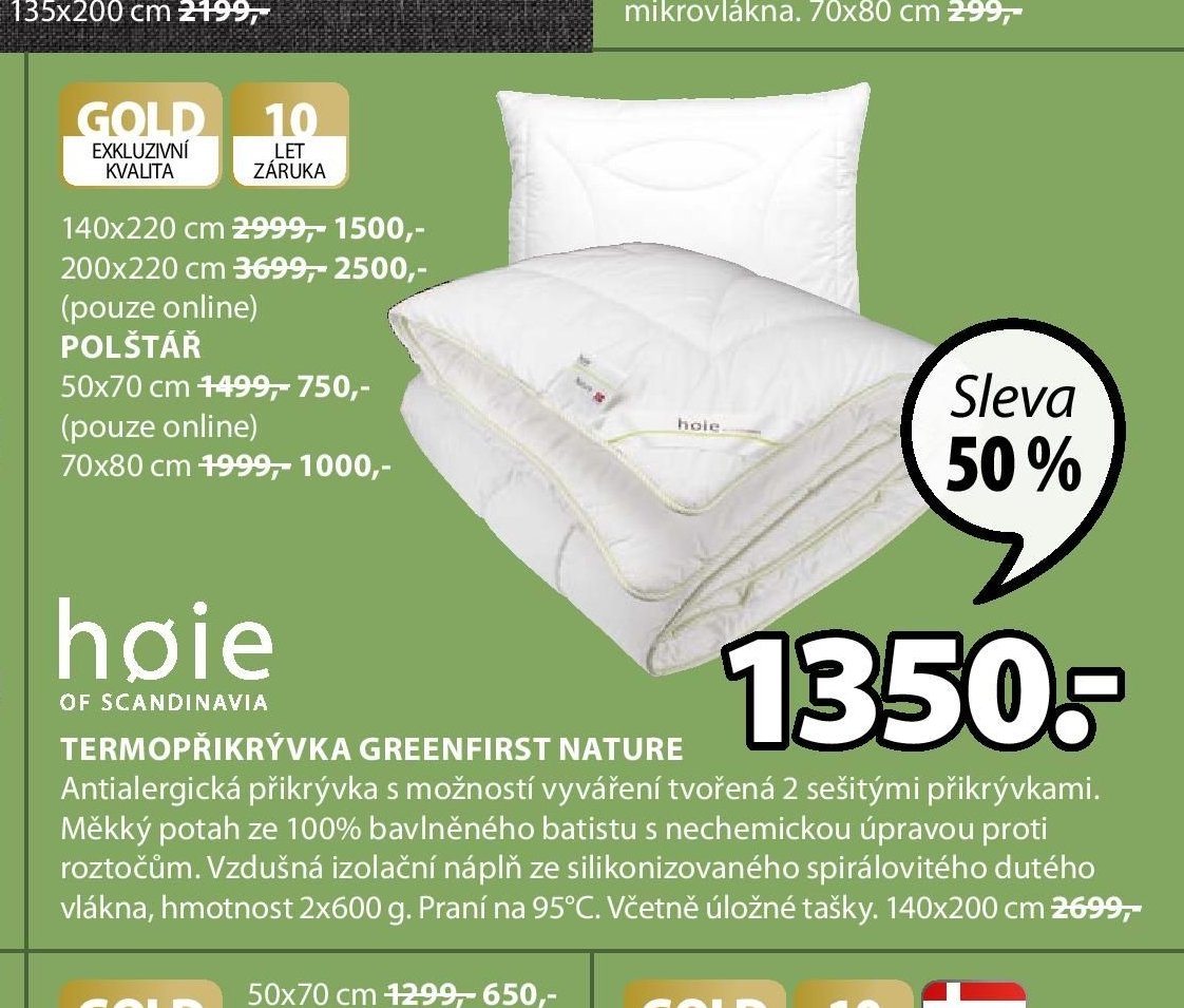 TERMOPŘIKRÝVKA GREENFIRST NATURE