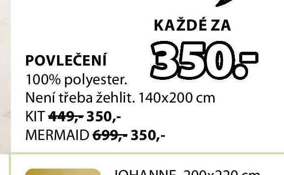POVLEČENÍ KIT/MERMAID