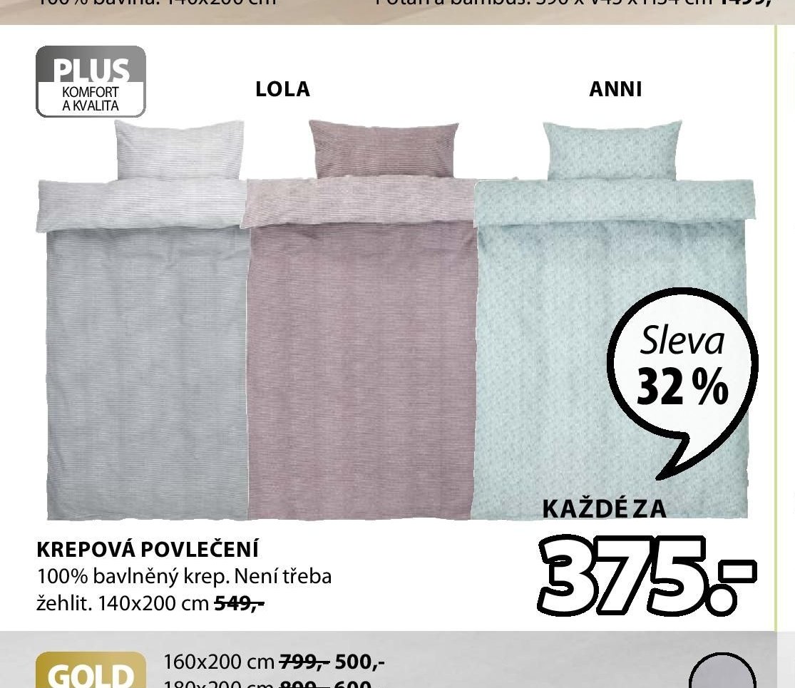 KREPOVÁ POVLEČENÍ LOLA, ANNI