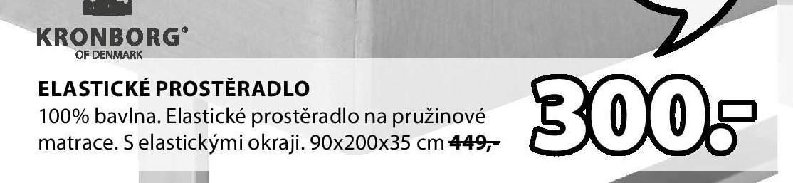 ELASTICKÉ PROSTĚRADLO