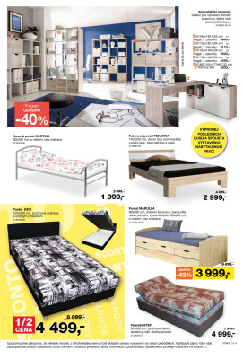 akční leták Sconto nábytek 29.5.2020-18.6.2020