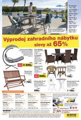 akční leták Sconto nábytek 29.5.2020-18.6.2020