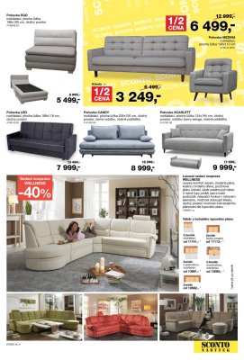 akční leták Sconto nábytek 29.5.2020-18.6.2020