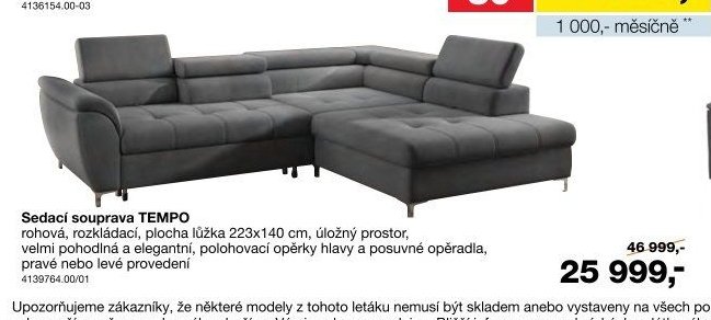 Sedací souprava TEMPO