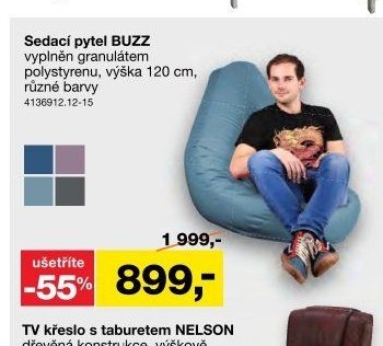 Sedací pytel BUZZ