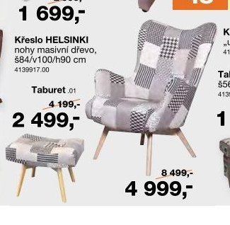 Křeslo HELSINKI