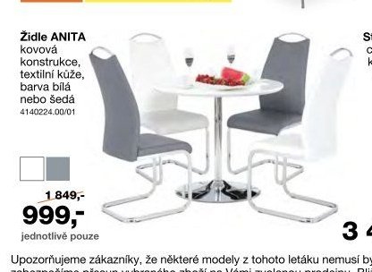 Židle ANITA