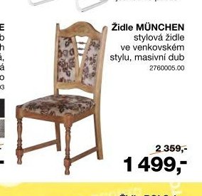 Židle MÜNCHEN