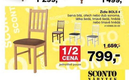 Židle BOLS 4