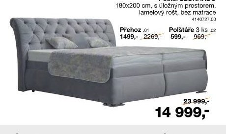 Postel LEONARDO 180x200 cm