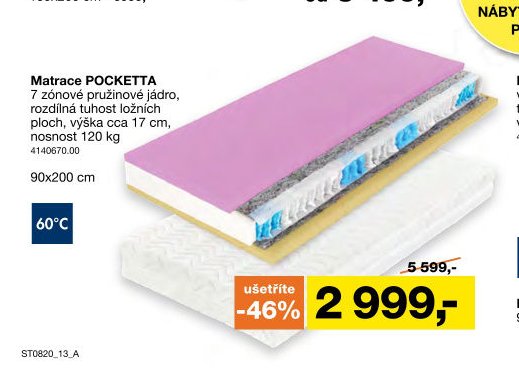 Matrace POCKETTA