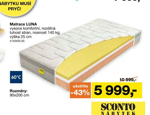 Matrace LUNA