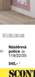 Nástěnná police .06
