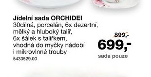 Jídelní sada ORCHIDEI