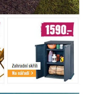 Zahradní skříň Na nářadí
