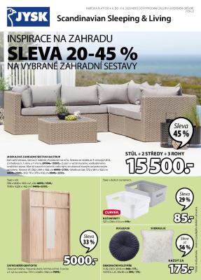 akční leták Jysk 4.6.2020-17.6.2020