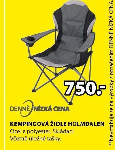 KEMPINGOVÁ ŽIDLE HOLMDALEN