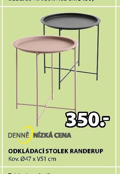 ODKLÁDACÍ STOLEK RANDERUP