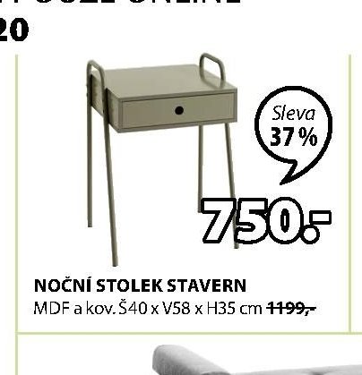 NOČNÍ STOLEK STAVERN