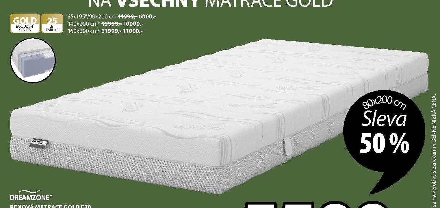 Matrace GOLD