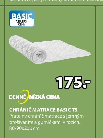 CHRÁNIČ MATRACE BASIC T5