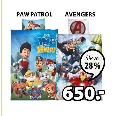 POVLEČENÍ PAW PATROL