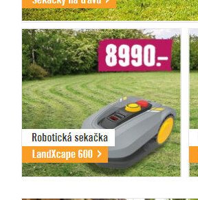 Robotická sekačka LandXcape 600