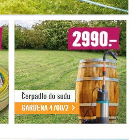 Čerpadlo do sudu GARDENA 4700/2