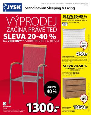 akční leták Jysk 11.6.2020-24.6.2020