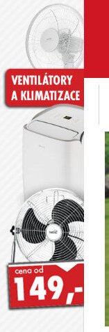 Ventilátory a klimatizace