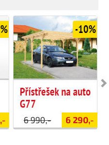Přístřešek na auto G77