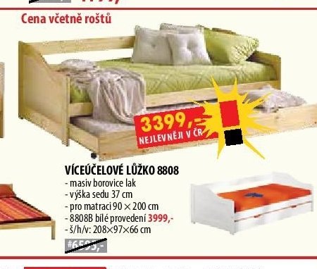 VÍCEÚČELOVÉ LŮŽKO 8808