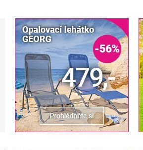 Opalovací lehátko GEORG