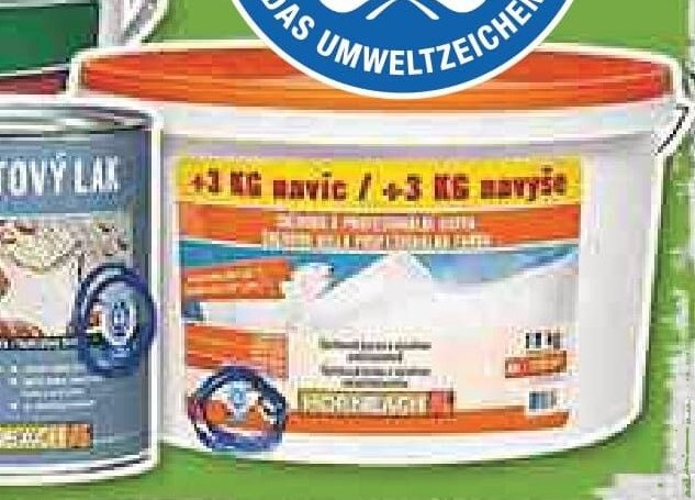Barva 3 kg navíc