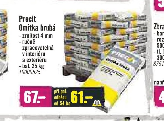 Precit omítka hrubá