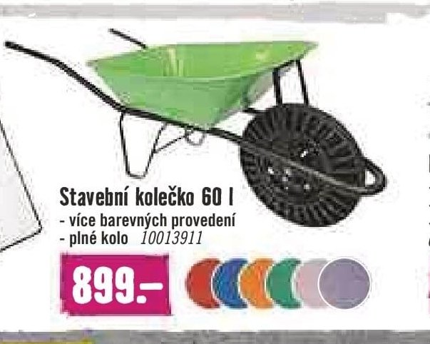 Stavební kolečko 60 l