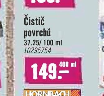 Čistič povrchů