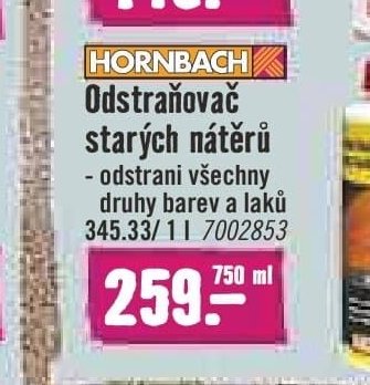 Hornbach Odstraňovač starých nátěrů