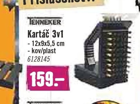 Tenneker Kartáč 3v1