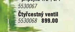 Čtyřcestný ventil