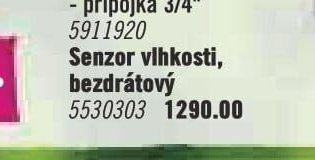 Senzor vlhkosti