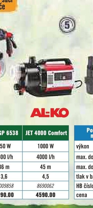 AL-KO JET 4000 Comfort